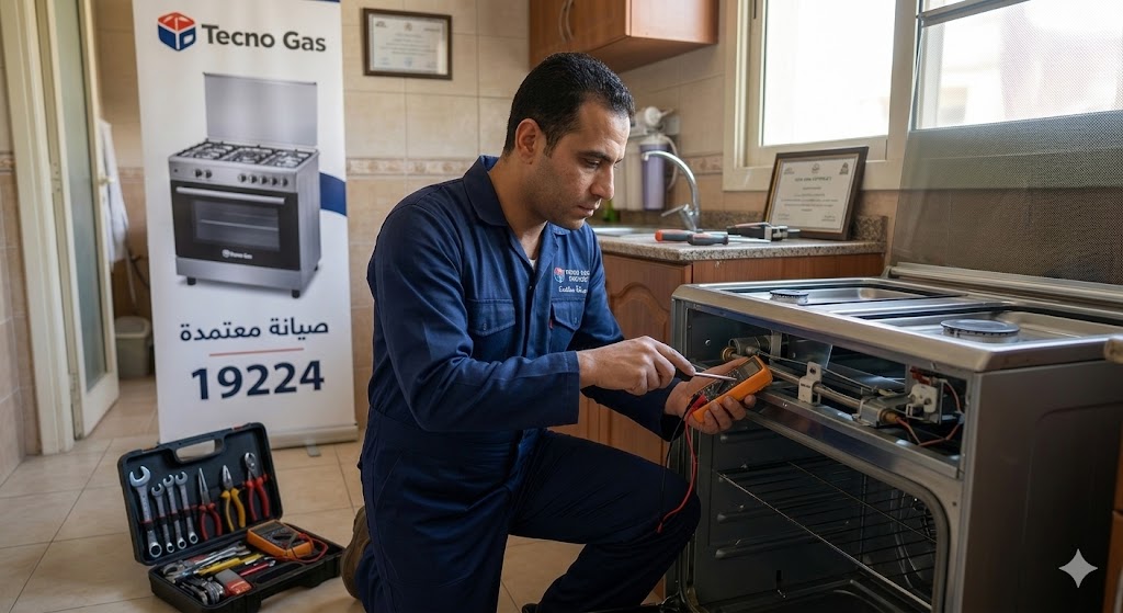 فني صيانه بوتجاز تكنو اصلاح سريع وامن في المنزل 