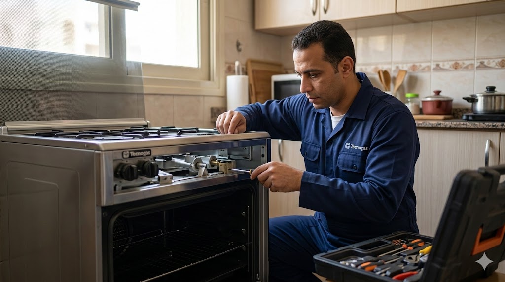 فني صيانه بوتجاز تكنو في المنزل 19224